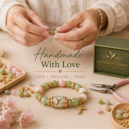🌿 Love. Peace & Spring Blessings 💖 | 2026 Limited Edition Bracelet - Only 8 Left