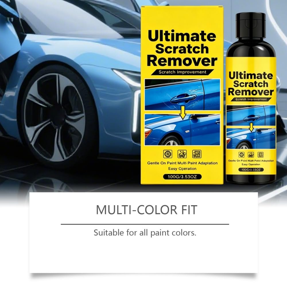 NanoPolix Scratch Remover – Eliminate All Car Scratches in 60 Seconds. Nano polix Scratch Remover. Quick Fix Removal Paste for Deep Scratches. All Paint Colors Polishing Kit. 100g/3.53oz (1 Set) : Automotive
