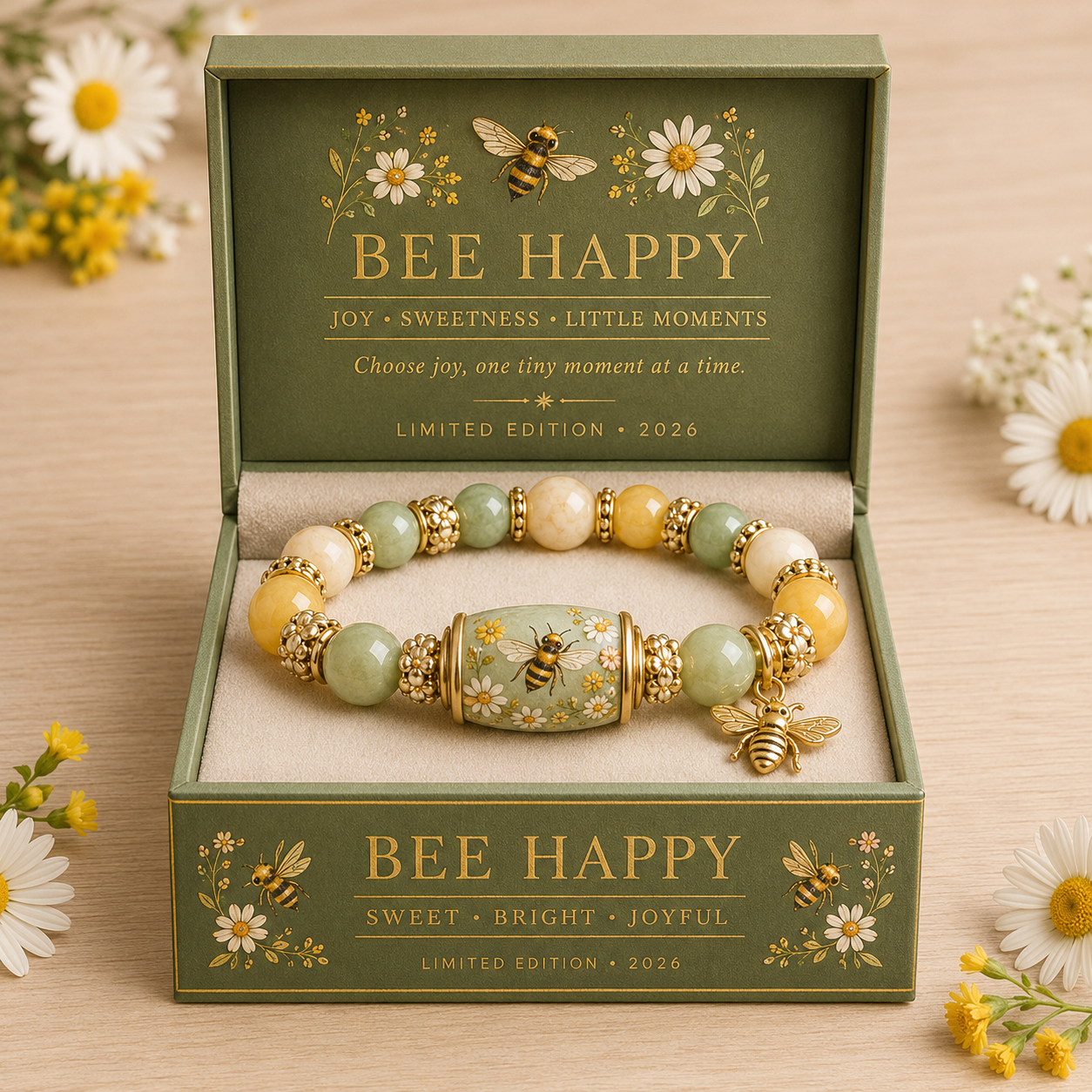 🌿 Love. Peace & Spring Blessings 💖 | 2026 Limited Edition Bracelet - Only 8 Left