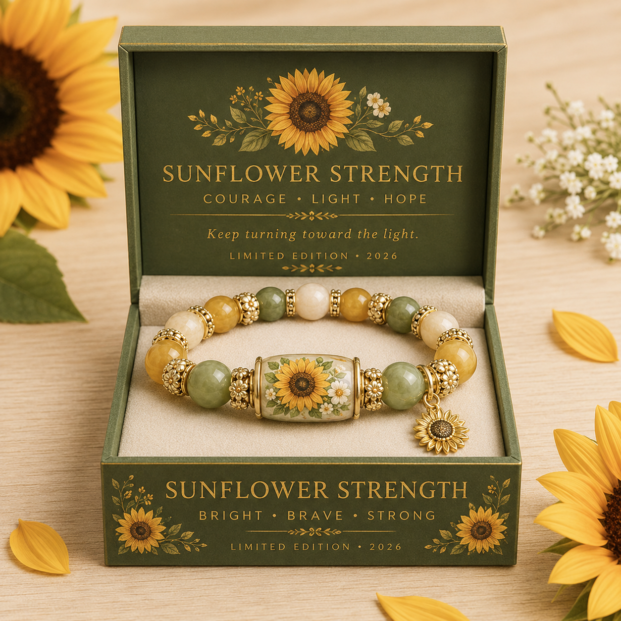 🌿 Love. Peace & Spring Blessings 💖 | 2026 Limited Edition Bracelet - Only 8 Left