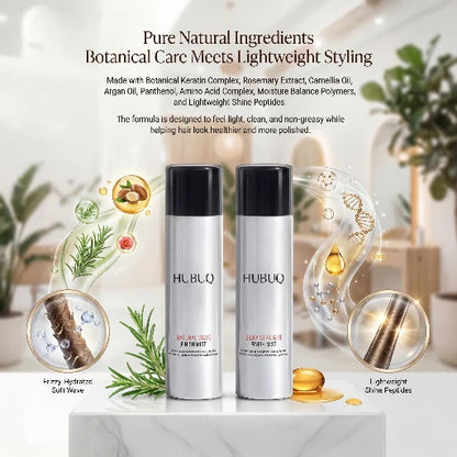 HUBUQ® Curl & Silk Hair Mist Duo - Adaptive Hair Transformation Technology（Best Hair Innovation 2026）