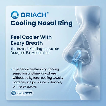 Oriach® Cooling Nasal Ring — Revolutionary Cooling Comfort With Every Breath