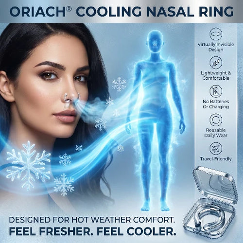 Oriach® Cooling Nasal Ring — Revolutionary Cooling Comfort With Every Breath