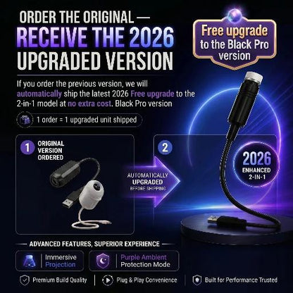 🇺🇸Official U.S. Store | Topacme® Night Light Projector - Smart Holographic Star Projector