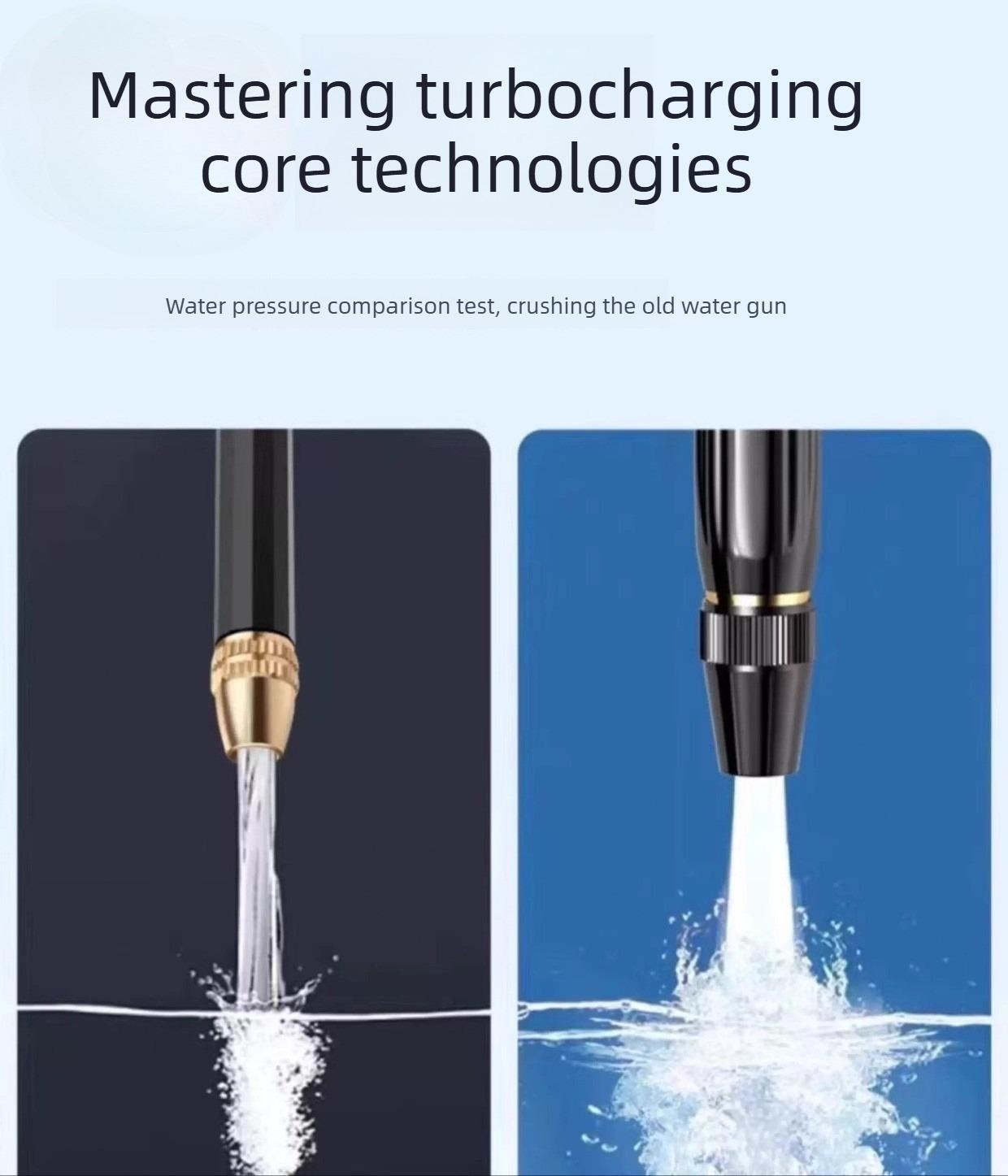🚀High-Pressure Direct Spray Water Nozzle - Wash at Home. Save Big! 🔥💦 4